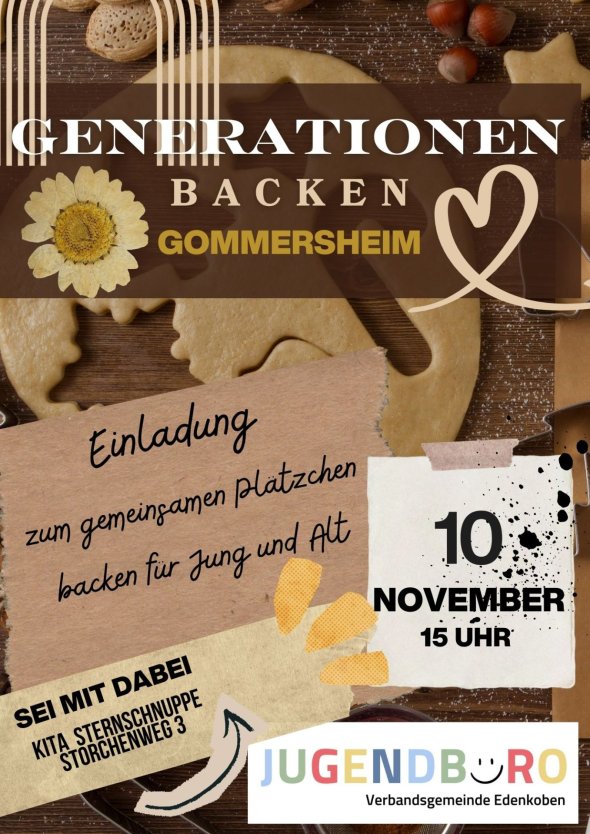Flyer Generationenbacken Flyer Generationenbacken