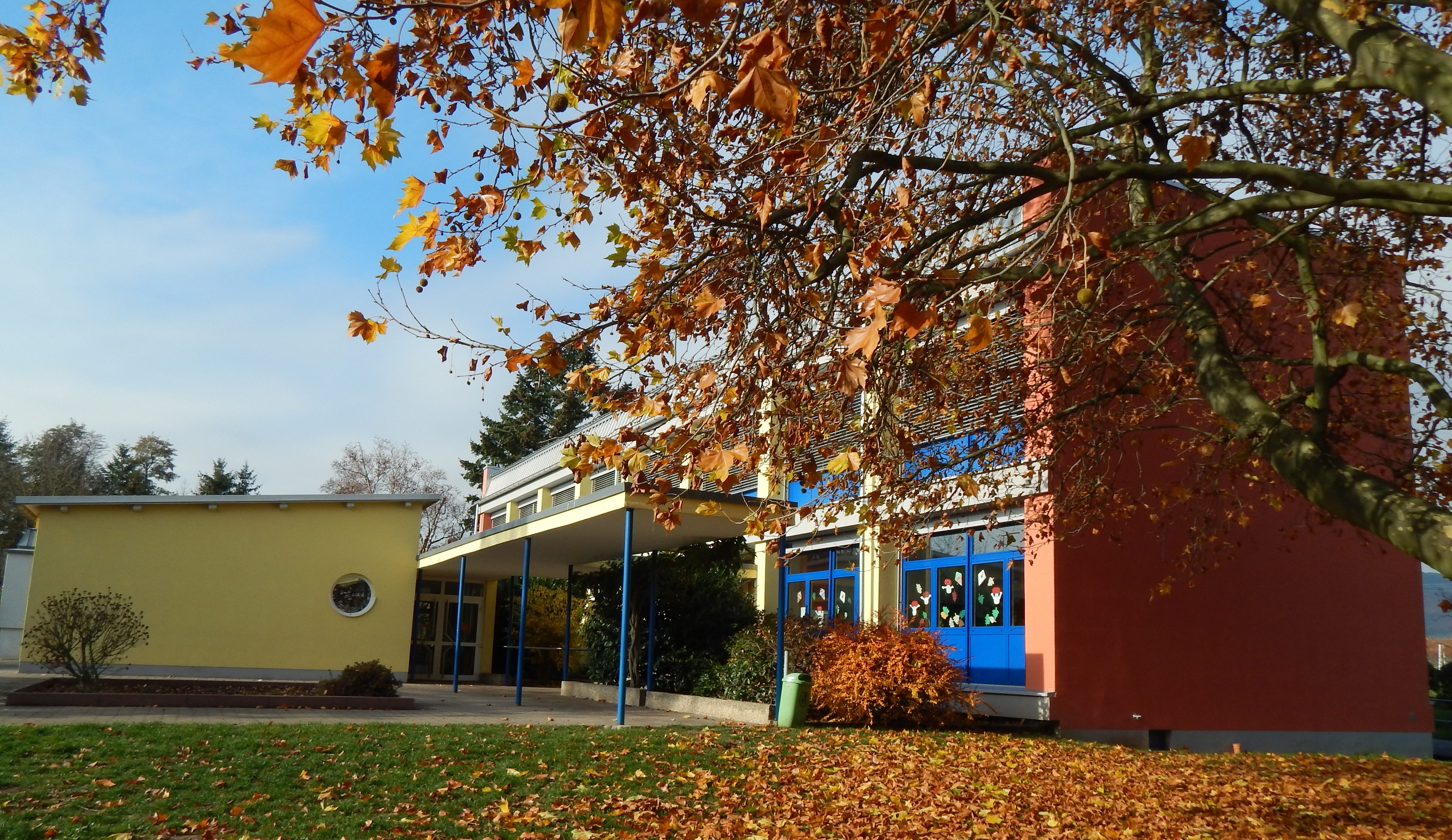 Außengelände der Grundschule Roschbach